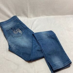 Versace medium faded washed straight leg jeans 27